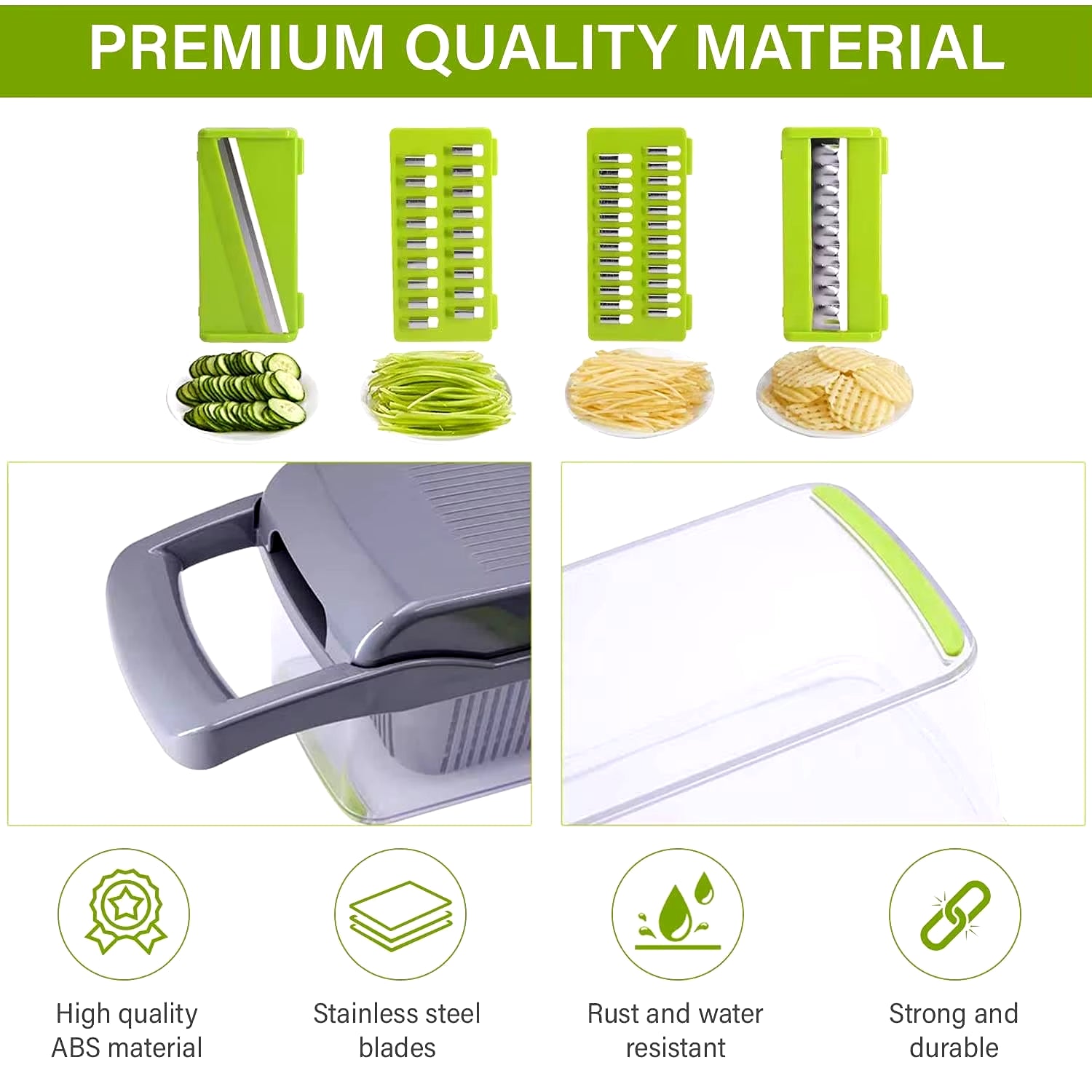 12 in 1 Manual Vegetable Chopper Kitchen Gadgets Food Chopper Onion Cutter Vegetable Slicer Kitchen Gadgets